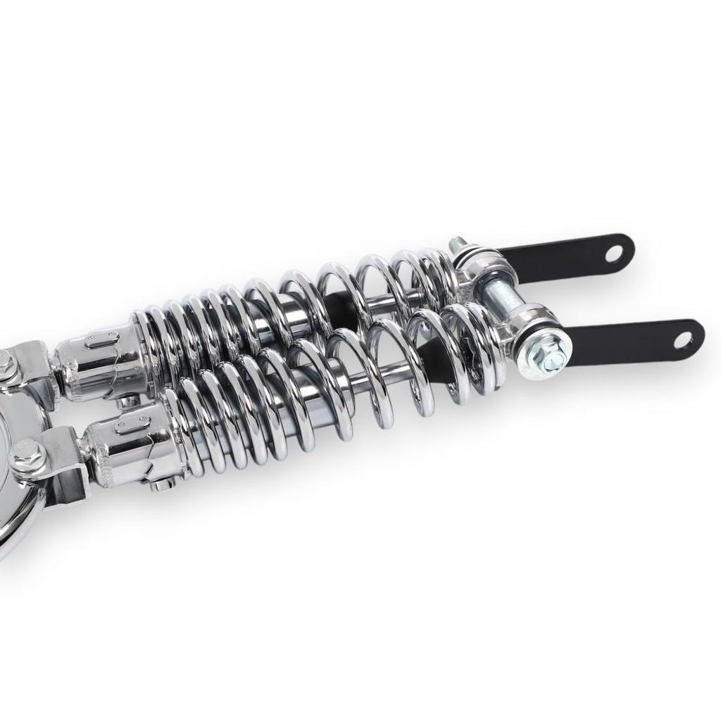 Kanoan Springer Gabeln für Honda Cub Super und Little Custom Parts C50, C70, C90, Cub, Cub, Zubehör, Universal, (Silber)