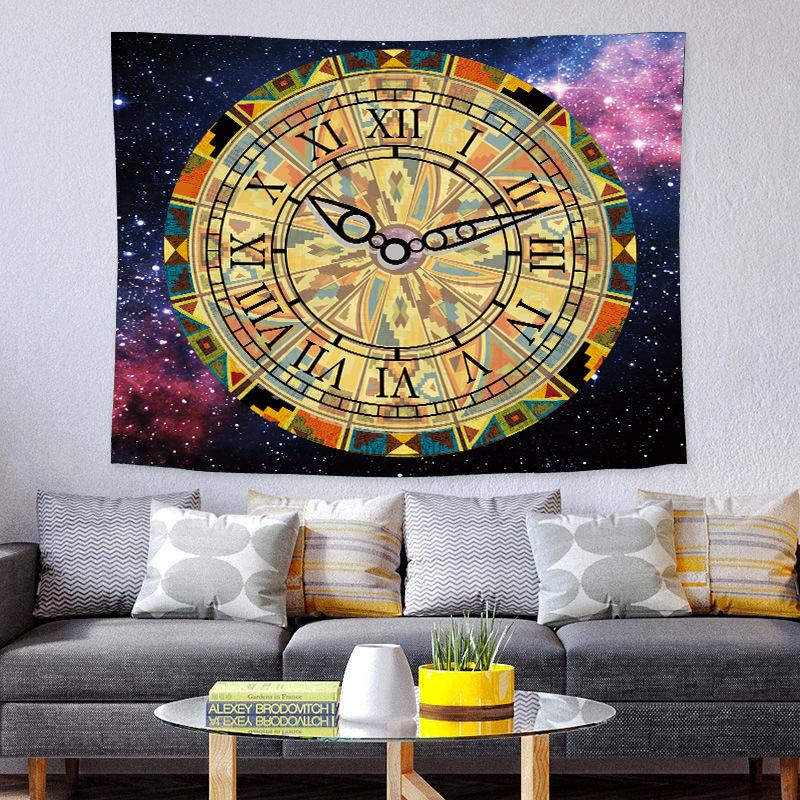 Mandala beach towel multi-purpose tapestry sitting blanket wall hanging bedroom background cloth blanket ethnic style