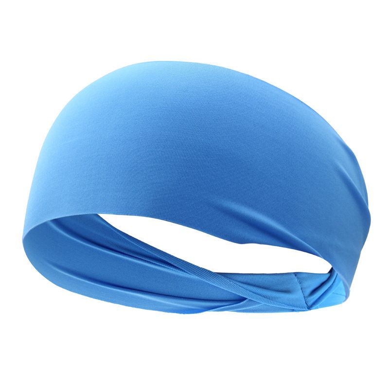 

Style Ultra-Thin Sports Scarf Men s and Women s Running Quick-Drying Headband Outdoors Sweat-Absorbing Headband Blue All yards