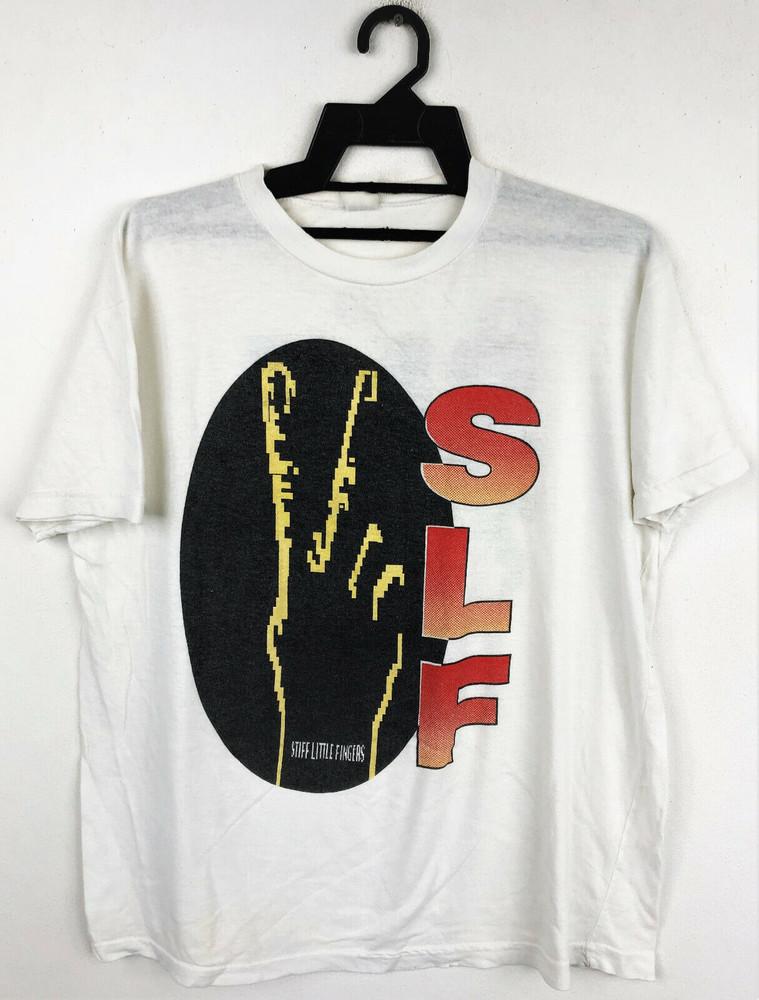 

Stiff Little Fingers Punk Rock Go For It Again Tour T shirt Full size S-5XL Unisex T-Shirt XXXXL