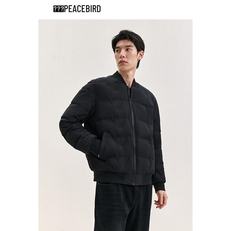 PEACEBIRD Men s Lightweight Baseball Collar Down Jacket M