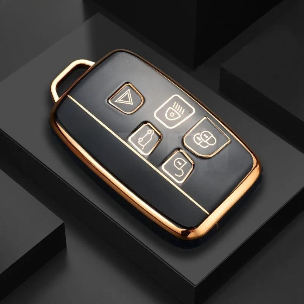 TPU Car Remote Key Case Cover Shell for Land Rover Range Rover Sport Evoque Freelander Velar Discovery 4 Jaguar XE XJ XF Guitar