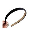Korean Satin Thin Headband for Women - Versatile Retro French Style with Non-Slip Deerskin Velvet