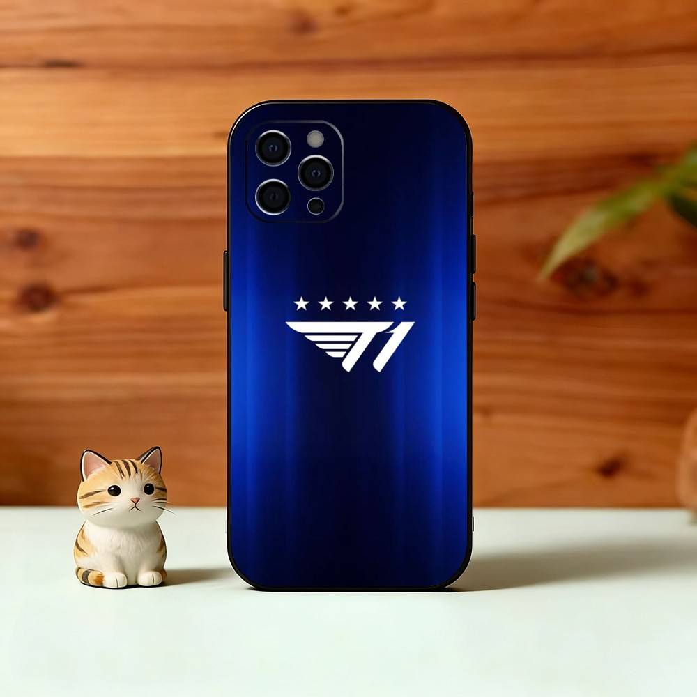 Cool t-T1 E-gaming Design Phone Case Silicone Soft For IPhone 17 16 15 14 13 12 11 X XR Plus Pro Max Plus