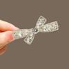 Elegant 2025 Korean Bow Pearl Rhinestone Hair Clip - Internet Celebrity Style
