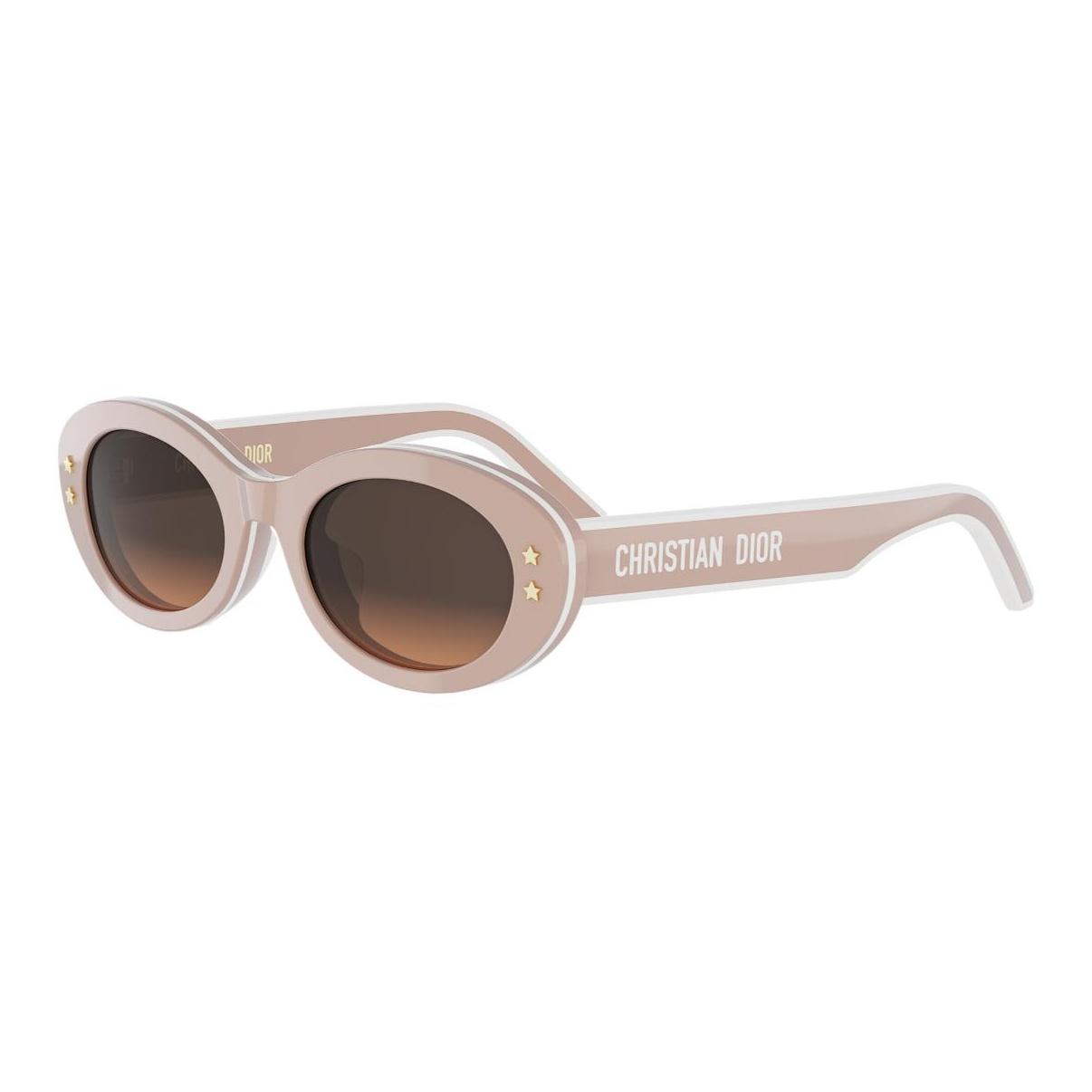 

Dior Logo Oval Sunglasses Women sunglasses Pink DIORPACIFIC-B4F-40F1 F,Pink