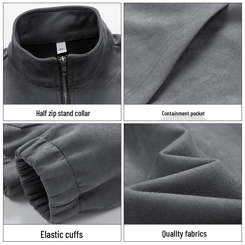 Paul Frank Unisex Suedette Long Sleeve Sweatshirt