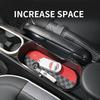 Central Control Storage Box For BMW Mini Cooper E/SE J01 J05 Aceman 2024 2025 Central Armrest Storage Box Car Accessories