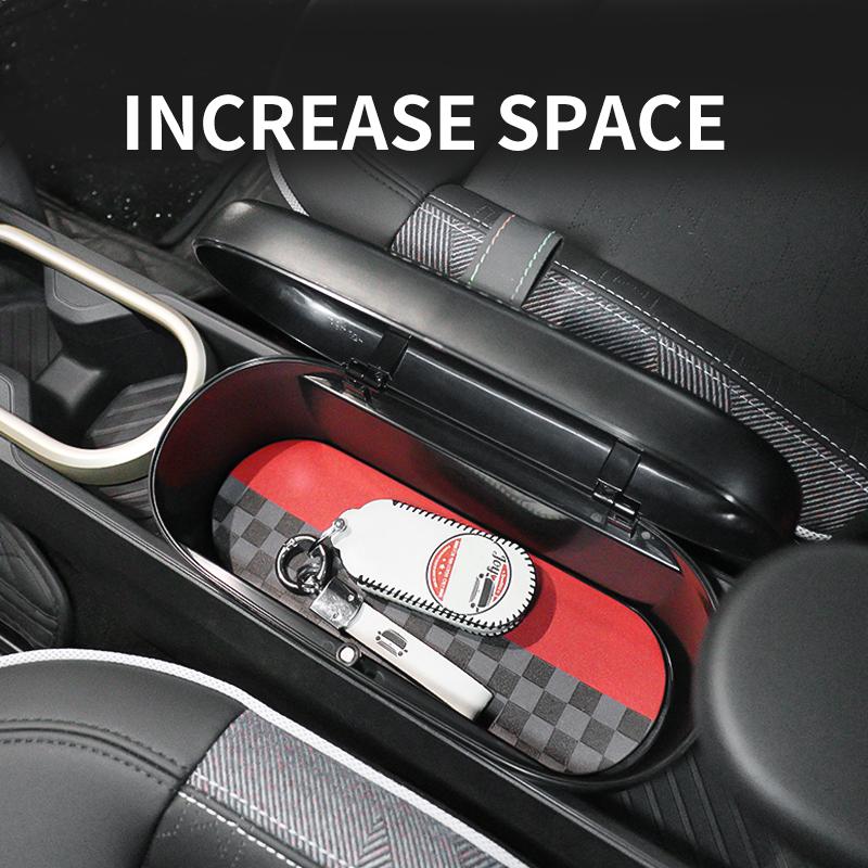 Central Control Storage Box For BMW Mini Cooper E/SE J01 J05 Aceman 2024 2025 Central Armrest Storage Box Car Accessories