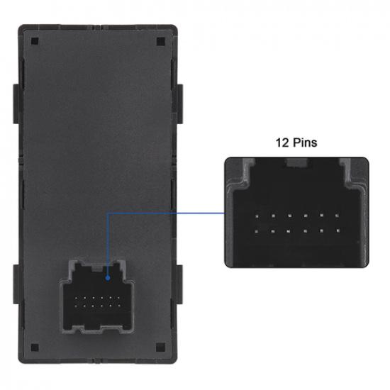 Main Window Switch Control For 2015- Chevy Tahoe Suburban GMC Yukon 23427094