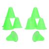 10pcs/lots Skate Marker High Elasticity Lightweight Soccer Training Cones Wear-Resistant Marking Barrier for Basketball Games
