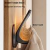 Wall-Mounted No-Drill Entryway Coat and Hat Rack with Hooks