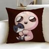 Trendy TThe Binding of Isaacable Cushion Cover Soft  EasyWash Pillow Case  Versatile for Couch Bed Travel and Office