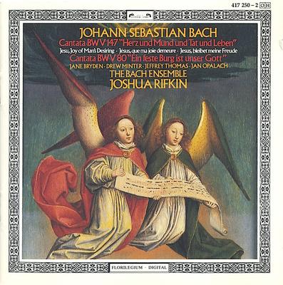 CD JOHANN SEBASTIAN BACH, THE BACH ENS - Cantata BWV 147 "Herz Und Mund Und  4172502 L'Oiseau-Lyre 1987 US Classical Used
