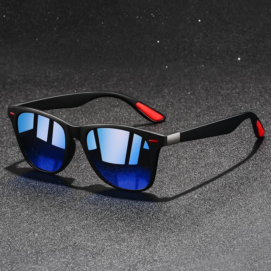 UV400 Fashion Square Sunglasses Men Women Trendy Colorful Lightweight Driving Goggles Outdoor Protection