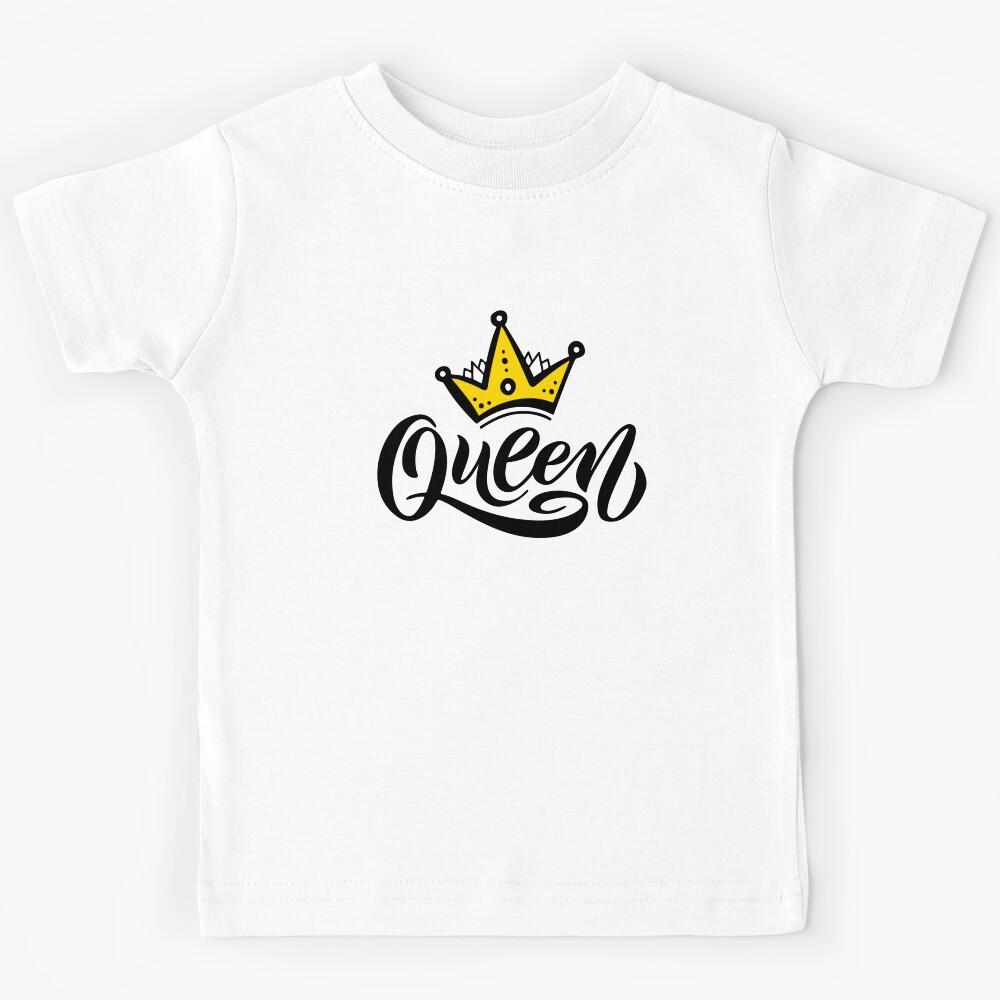 Queen Typography Design Kids T-Shirt 100
