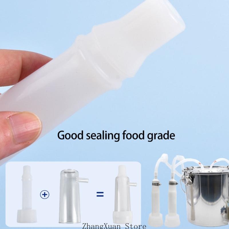 Suction Head Milking Machine Silicones Goat Milk Liners Manual Breast Pump for Farm Use