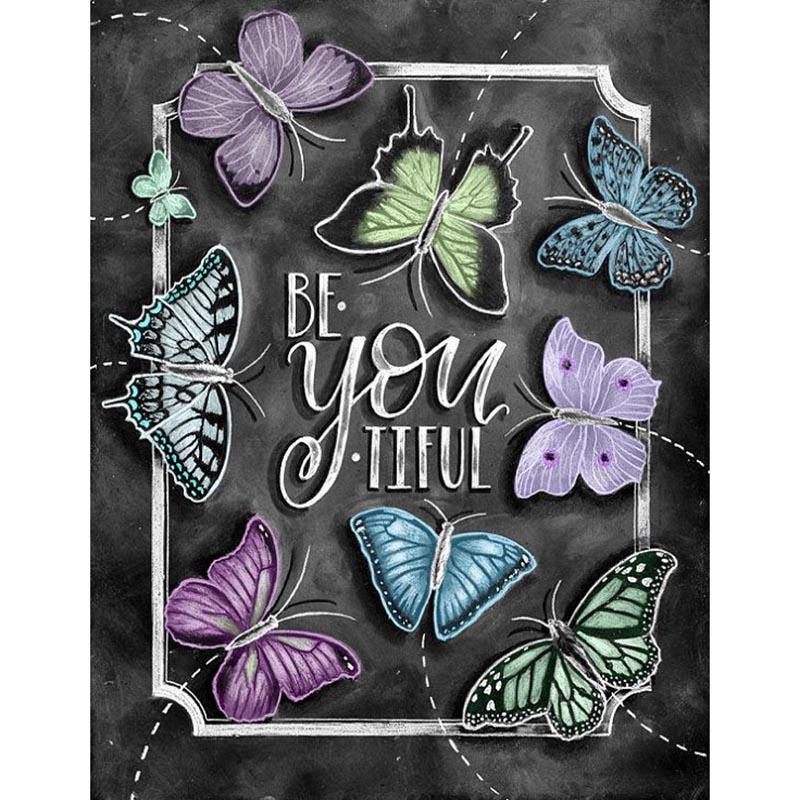 5D DIY Diamond Painting Butterfly Full Round Drill Diamond Embroidery Animals Cross Stitch Rhinestone Mosaic Home Decor Gift