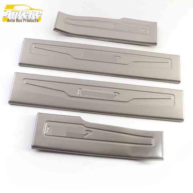 Listwy progowe i zderzakowe ze stali nierdzewnej, nakładki powitalne na pedały dla Jiangling Landwind X7