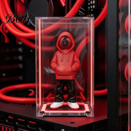Durable PLA Art Piece 67 Number Doll Ornament, Creative Figures, Street Style Unique Streetwear Statue Gaming Table Display Collectibles, for