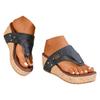 Damen Plateausandalen Keilabsatz Flip-Flops Modisch und Lässig Offene Clogsandalen Für Damen Größe 5 Sandalen mit Keilabsatz Für Damen Größe 11