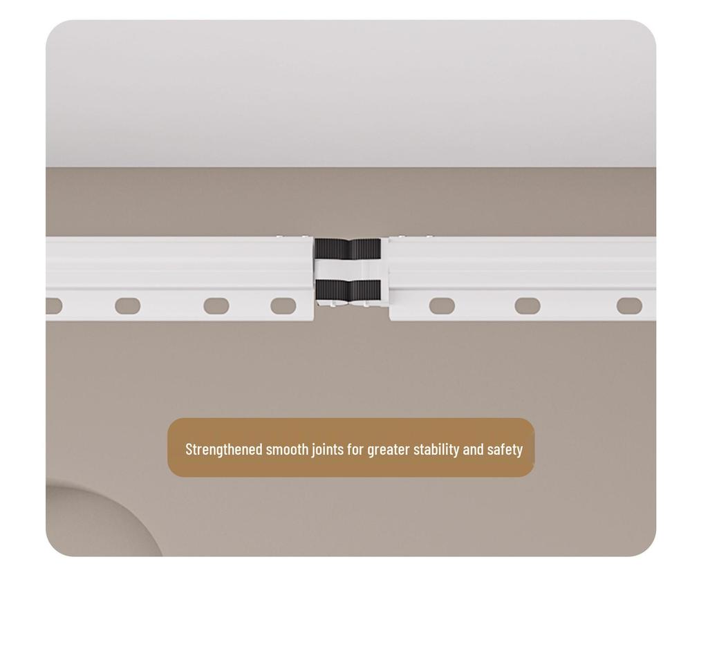 Faltbarer einziehbarer wandmontierbarer Wäschetronständer für den Balkon