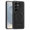 Shockproof Magnetic Leather Phone Case For Samsung Galaxy S23 S24 S25 S26 Plus Ultra FE Edge Invisible Fold Bracket Cover