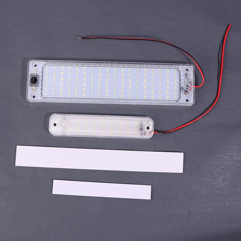 QA36/108LEDWith Switch LED Car Interior Lamp Lighting Camper Bus Motorhome Boat Roof Light Interior Light Bar Strip Light 1set  36LED