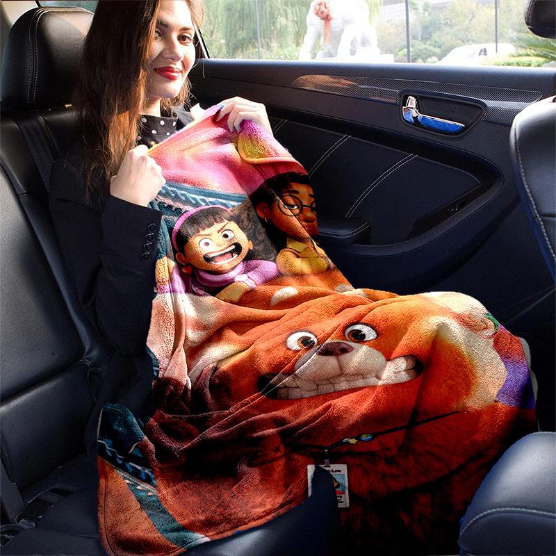 1pc, "Home Decor Red Panda Blanket Perfect for Couch, Bed, Travel, Camping, Car