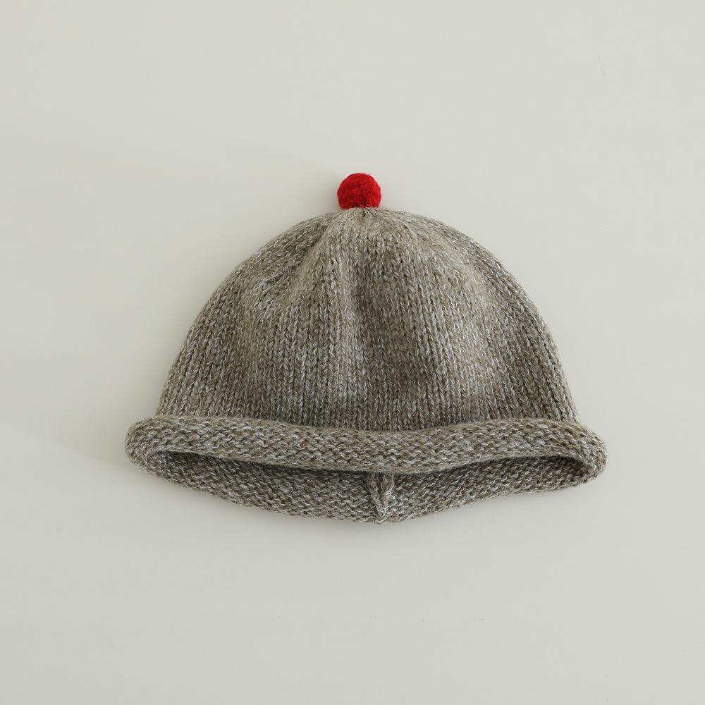 Baby Knitted Warm Hat Autumn Winter Newborn Windproof Infant Cap Girl Boy Soft Yarn Ear Flap Cold Proof Hats Pacifier Hood Caps