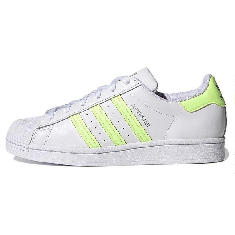 (WMNS) adidas Superstar  White Hi-Res Yellow  Women s FX6090 EU 37⅓