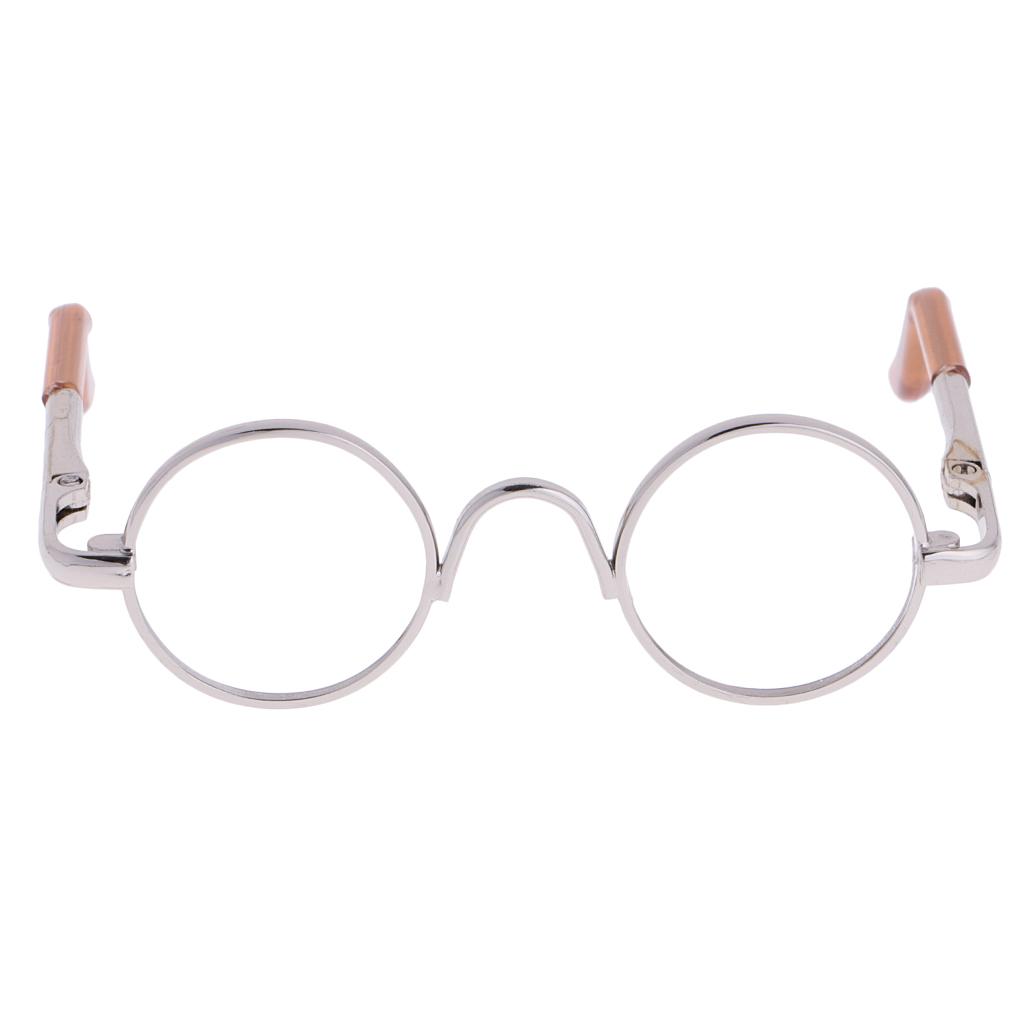 Glasses Sunglass for Doll 1/3 1/6 LUT Eyewear Gold