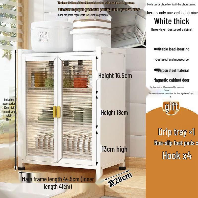Handun Foldable Countertop Dish Drying Rack
