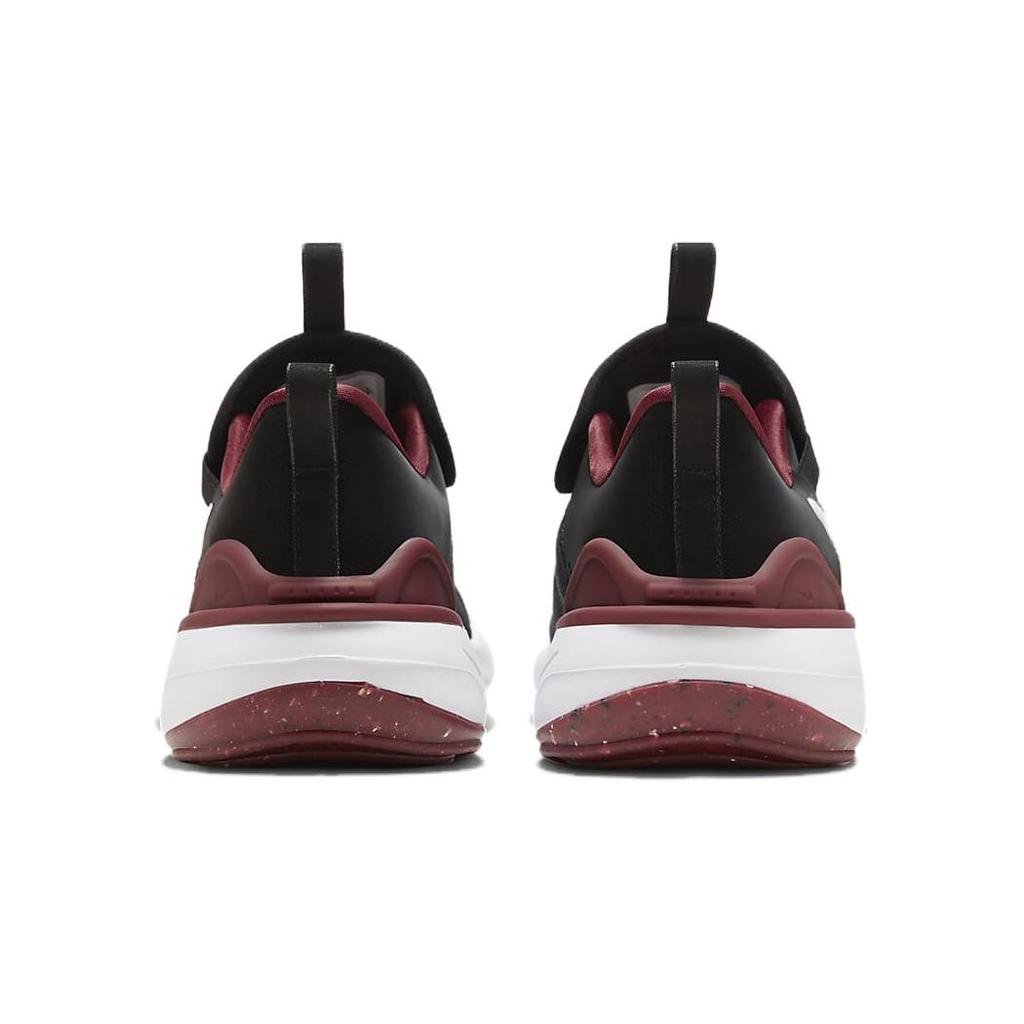 New Nike E Series 1.0 GS Cushioning, Wear Resistant Low Top Kids' Running Shoes Black Red DV4250-007