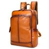 Hot Selling Men's Backpack, Business Casual Top Layer Cowhide Backpack, College Student 14 Inch Computer Backpack