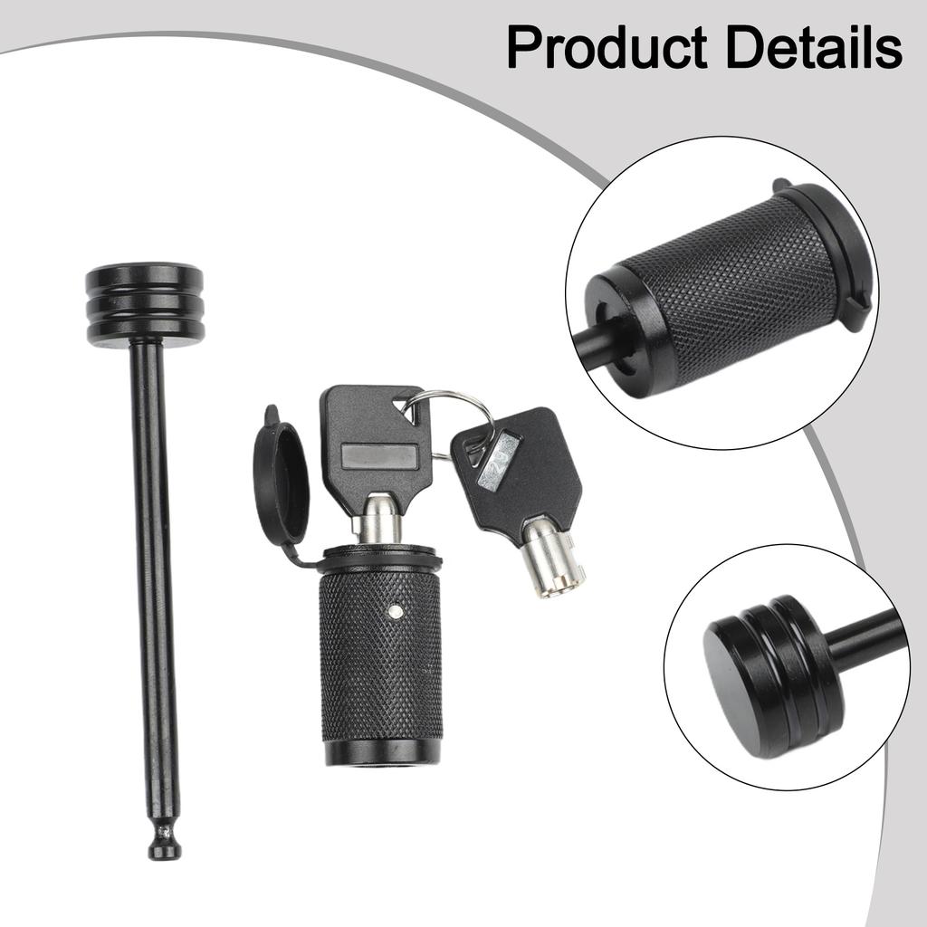 Trailer Accessories Connector Pin Lock 1 4 Inch In Diameter Hitch Pin Lock Heavy-duty Pin Latch-type Connector Lock