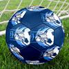 Puebla Indoor Soccer Ball Colorful All Ages Size 5 Machine Stitched PVC Competition Ready Durable High-Bounce