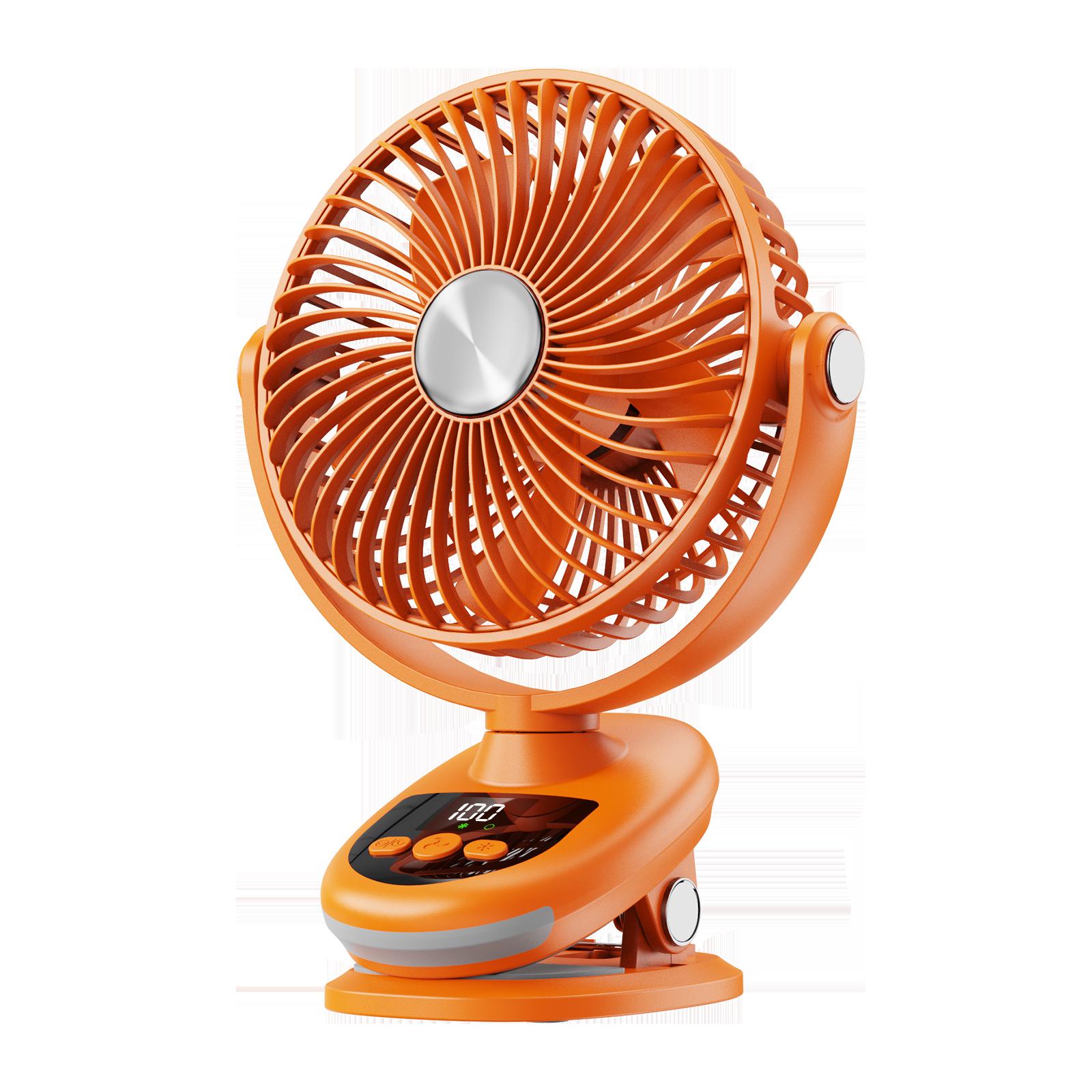 Portable USB Rechargeable Desk Fan with Long Battery Life 181-240-85MM