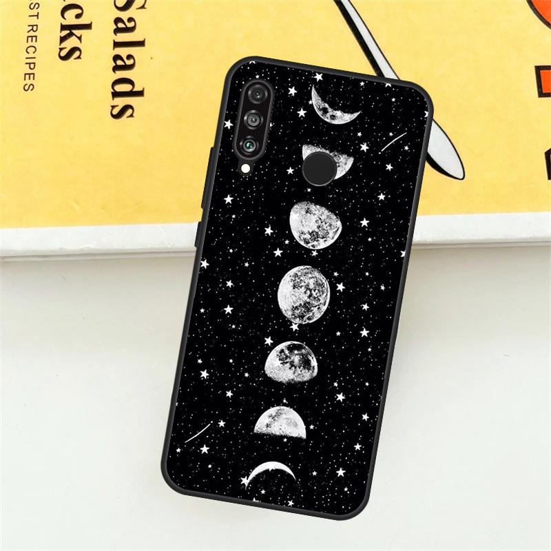 Moon Stars Space For Huawei Nova 9 10 SE 7i 8i 11i 12i 12s Y73 Y72 Y61 Y91 Y90 Y70 P30 P40 Lite Y60 Pro Case