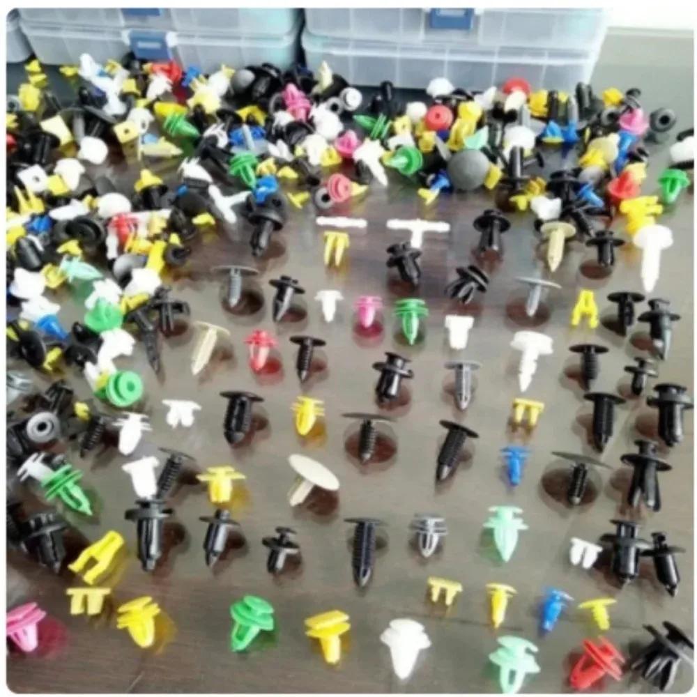 Door Panel Liner for All Car 500Pcs Kinds Universal Mixed Auto Fastener Car Bumper Clips Retainer Car Fastener Rivet