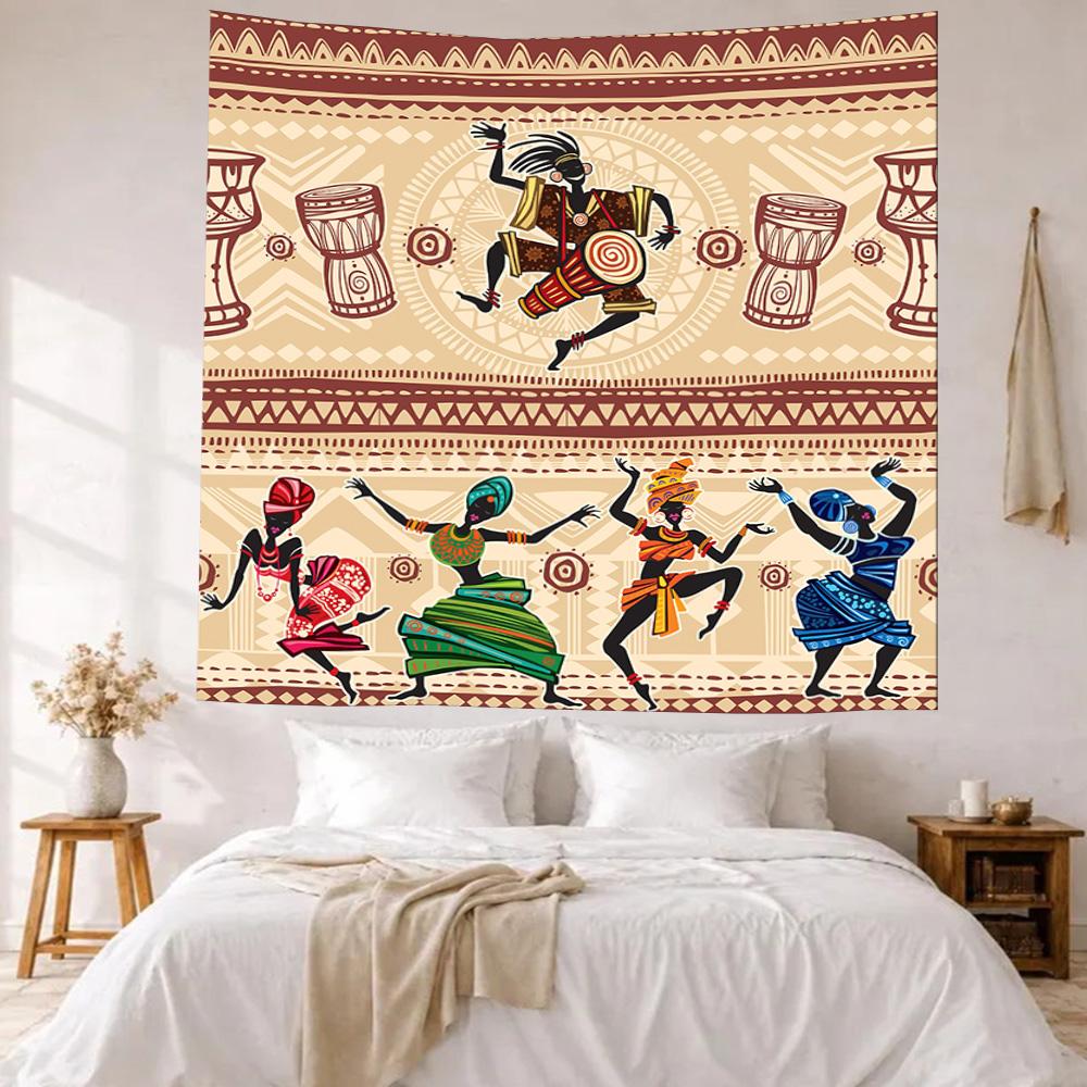 Afrikanischer Stil Wanddekoration Wandteppich Kunst Für Haustier-Gedenken Geburtstag Hochzeitsparty Hintergrund Familiengeschenk