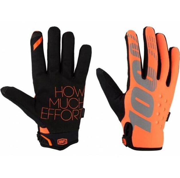 Bicycle Gloves 100% Brisker (orange)