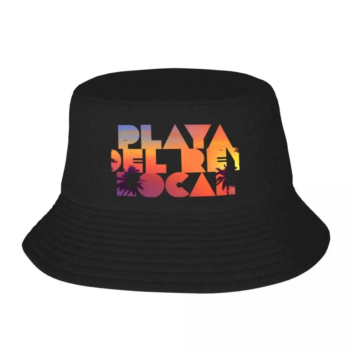 

PLAYA DEL REY LOCAL Bucket Hat Snapback Cap sun hat Women s Beach Visor Men s