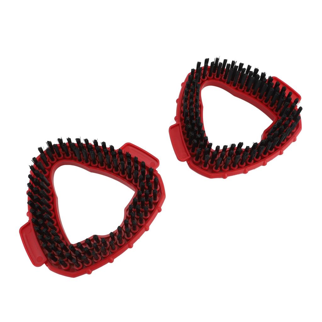2pcs Scrub Brush Replacement Tile Floor Cleaning Triangle Mop Scrubber Brush Attachment For O Ceda EasyWring 1 Tank System