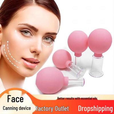 Dispositif de ventouses faciales en silicone pour le lifting et le contouring
