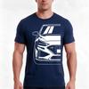 Car Illustration of a iN i TShirt Summer Casual Cotton Tee Oversized Streetwear Tops Vintage Graphic Print  Cotton