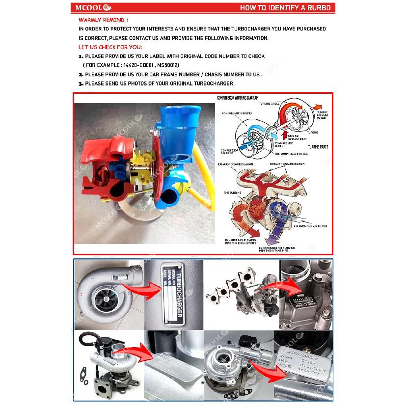 VZ21 RHB31 Turbocharger For Small Engines Snowmobiles Motorcycle ATV VE110069 VF110069 VI110069 VJ110069 VH110069 VG110069 VZ21
