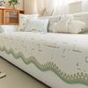 New Summer Sofa Cushion Fresh Elegant High-End Fabric Sofa Cover Anti-Slip And Anti-Cat Scratch Features Unique-Shaped Cushion