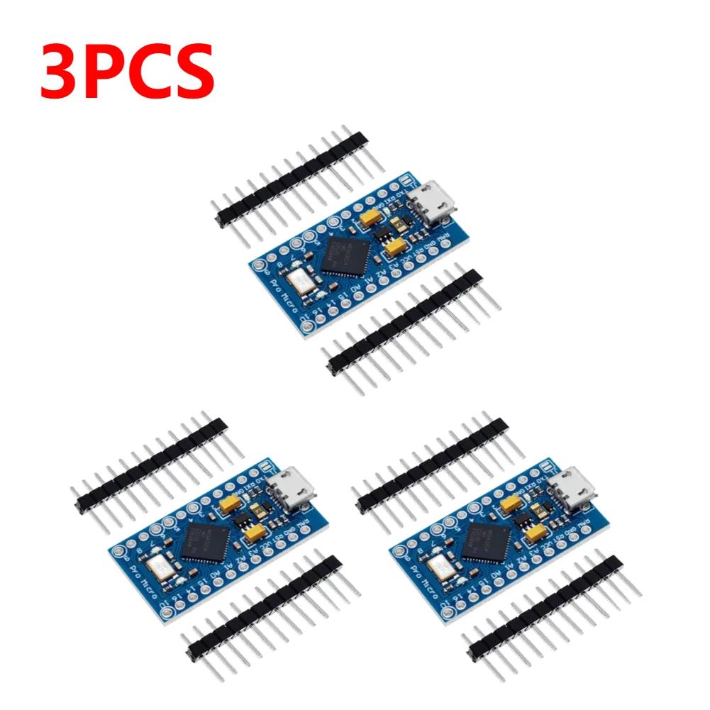 1-10x MICRO/TYPE-C USB Pro Micro for arduino ATmega32U4 5V/16MHz Module with 2 row pin header For Leonardo in stock best quality