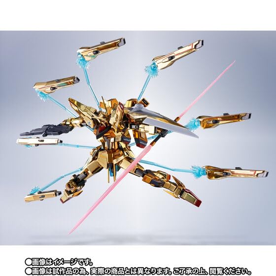METAL ROBOT Spirits <SIDE MS> Akatsuki (Shiranui Gear) SEED FREEDOM Ver. Approximately 140mm ABS & PVC & Die-cast Painted Movable Figure